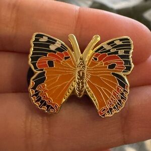 Colorful Butterfly Brooch